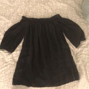 Off-the-shoulder Black Forever 21 Dress
